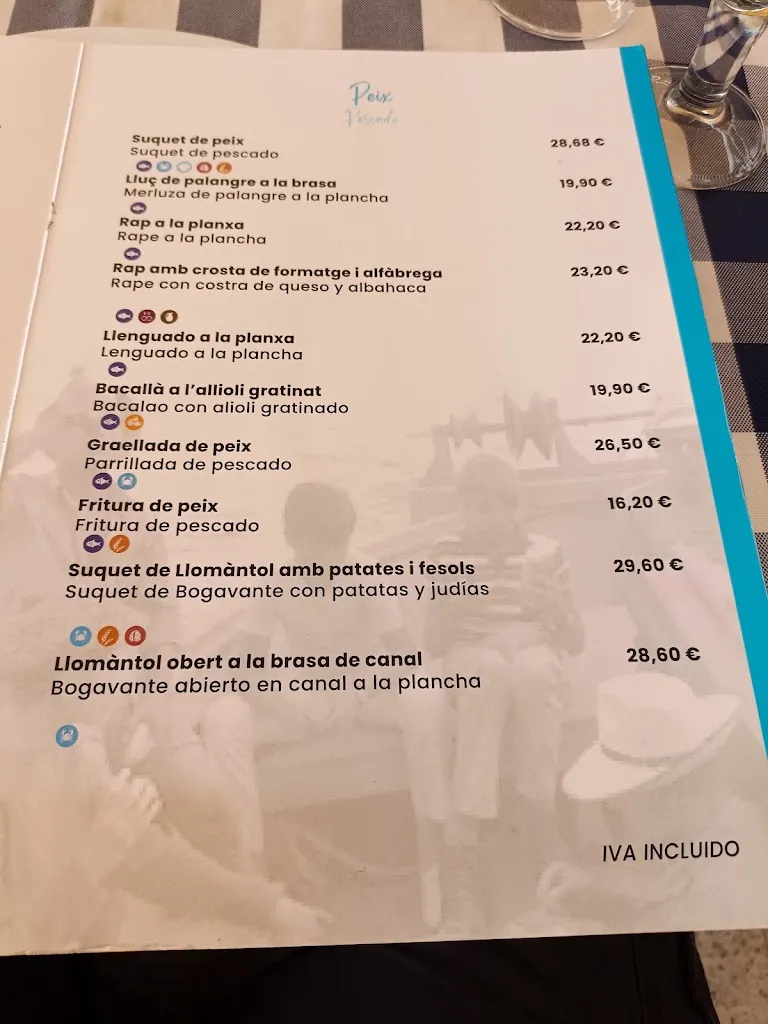 Menu_Restaurant Del Mar_Cambrils_image_2