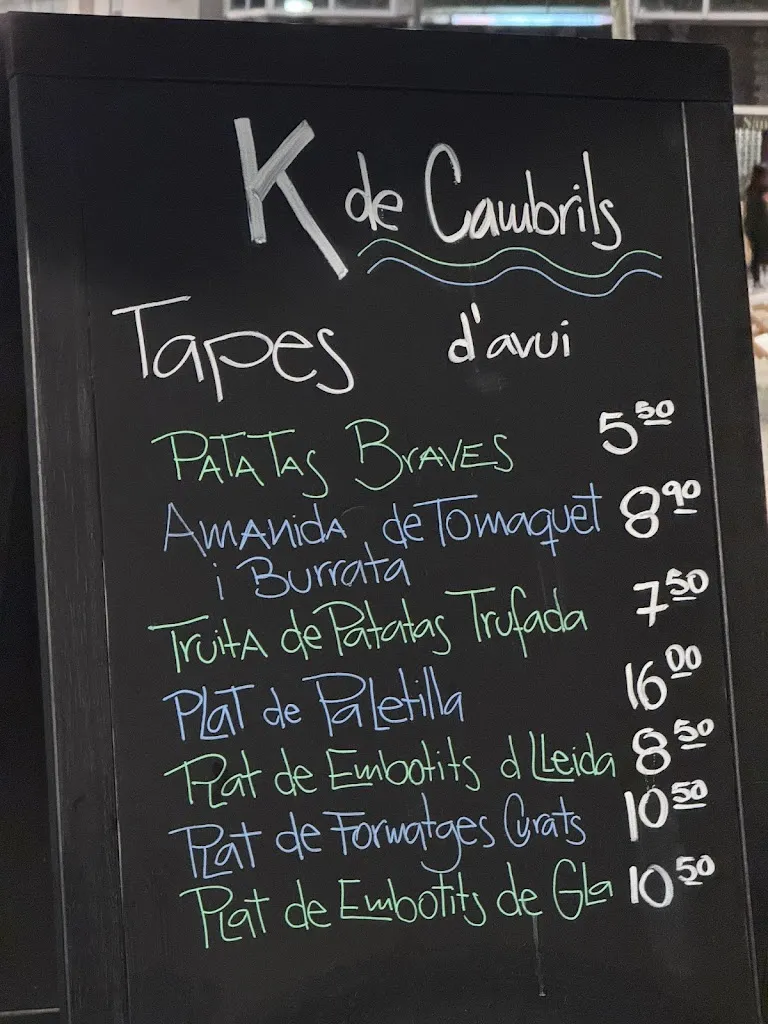 Menu_K de Cambrils_Cambrils_image_1