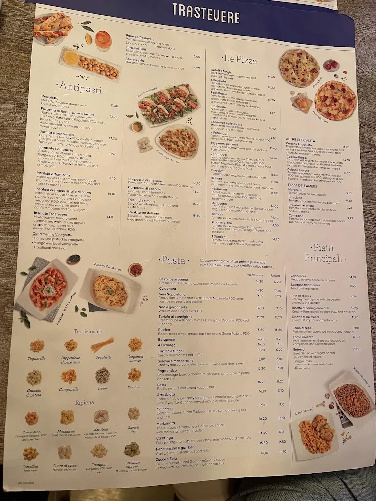Menu_Trastevere Cambrils_Cambrils_immagine_1
