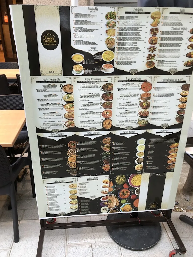 Menu_Curry Paradise Cambrils_Cambrils_image_3