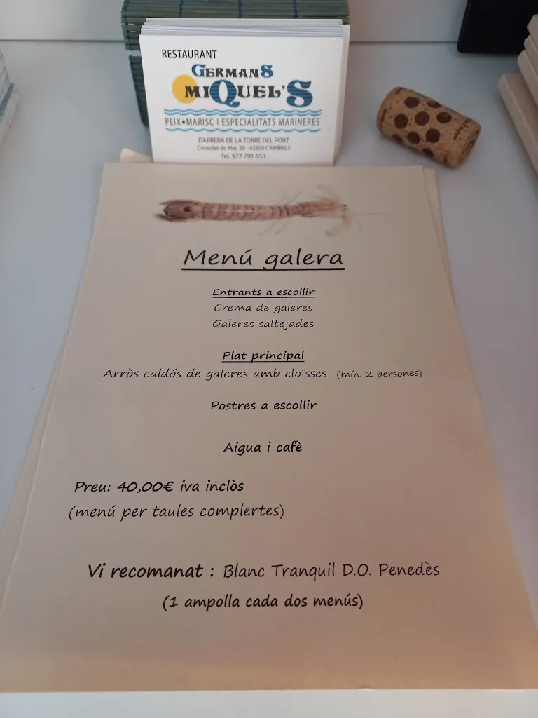 Menu_Germans Miquel’s_Cambrils_image_4