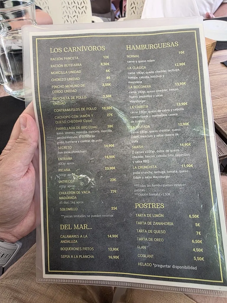 Menu_El Chiringuito de Cerceda_Cerceda_image_2