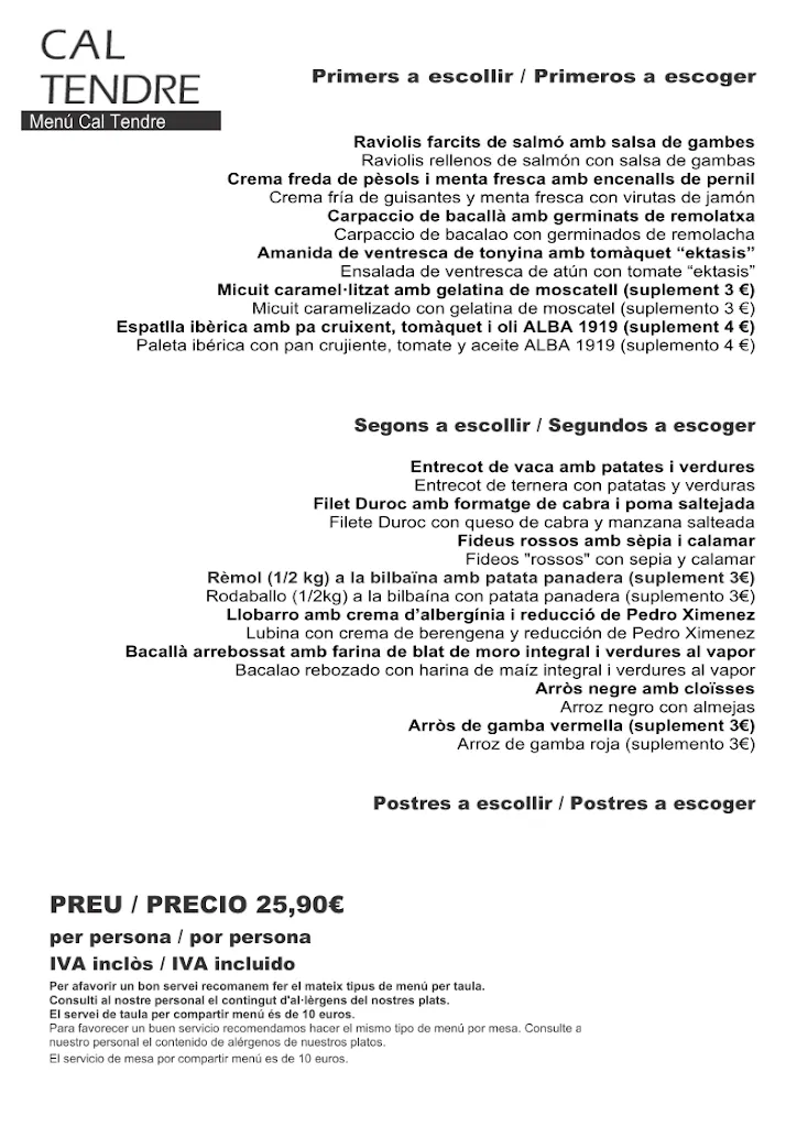 Menu_Cal Tendre_Cambrils_image_2