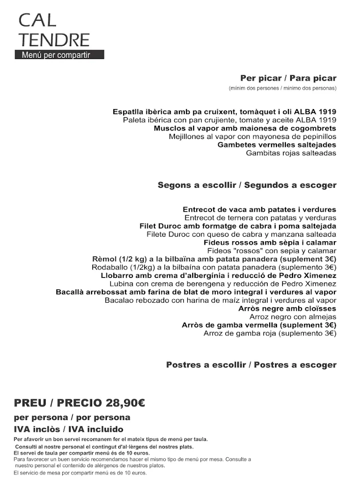 Menu_Cal Tendre_Cambrils_image_3