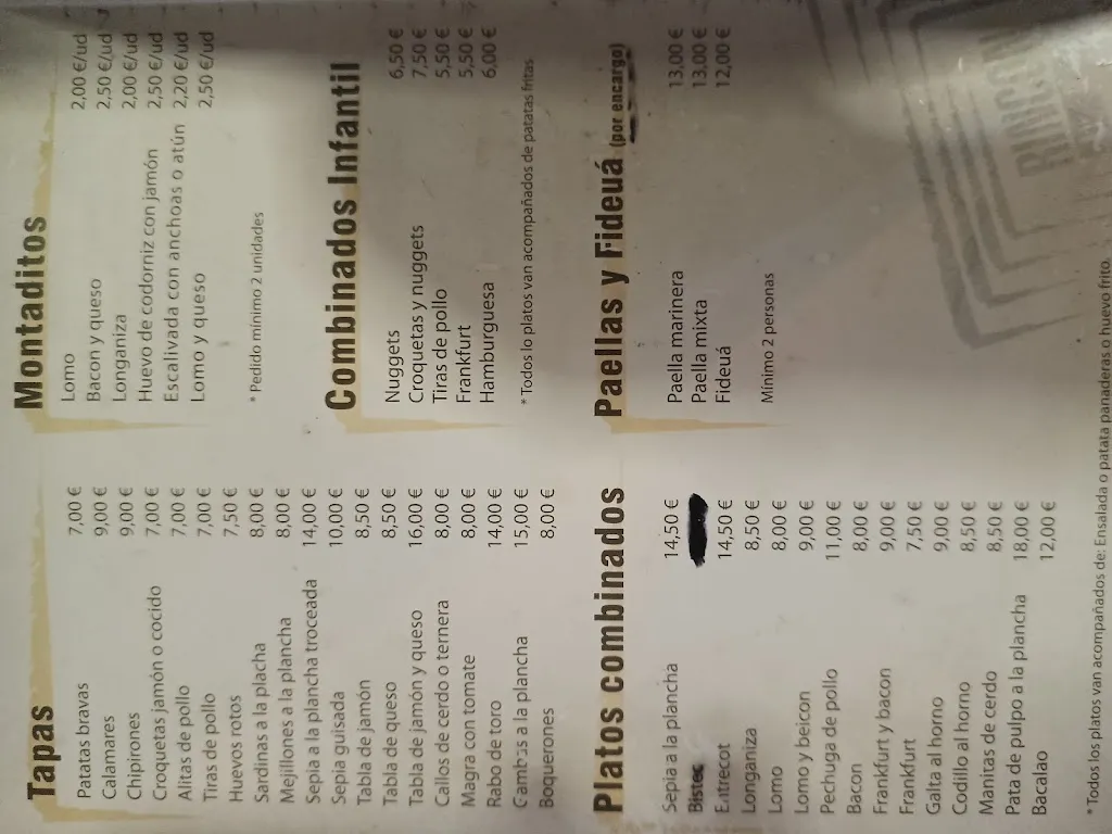 Menu_Rincón Los Morenos Bar-Restaurante_Cambrils_image_2