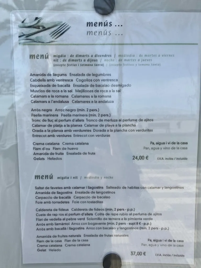 Menu_Restaurante l´Escandall Cambrils_Cambrils_image_2