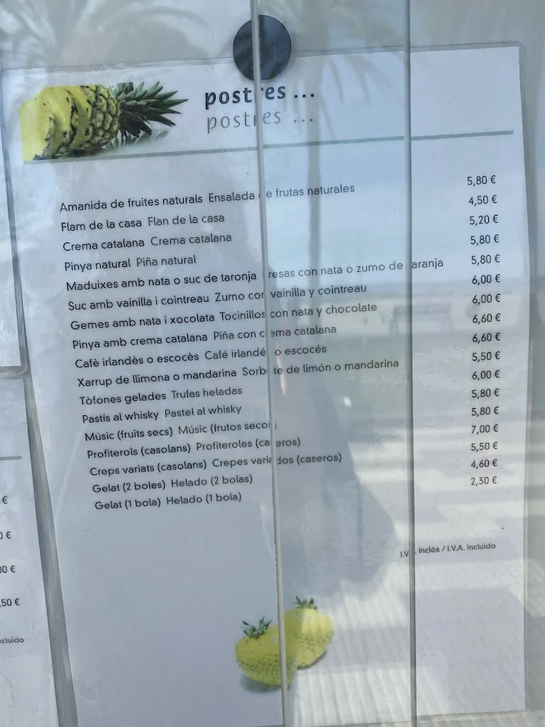 Menu_Restaurante l´Escandall Cambrils_Cambrils_image_4