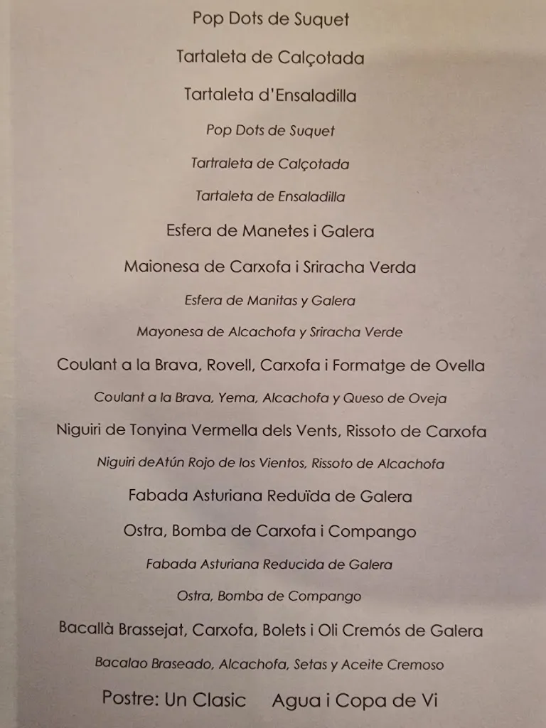 Menu_Restaurant Bec d'Or_Cambrils_image_1