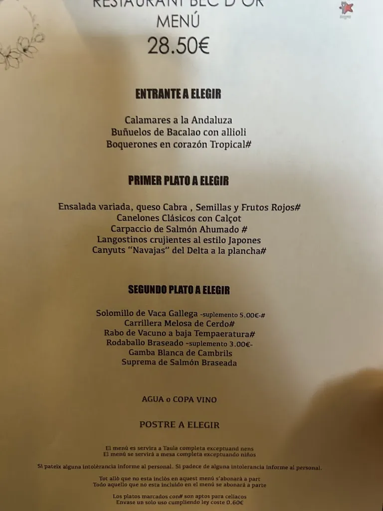 Menu_Restaurant Bec d'Or_Cambrils_image_2