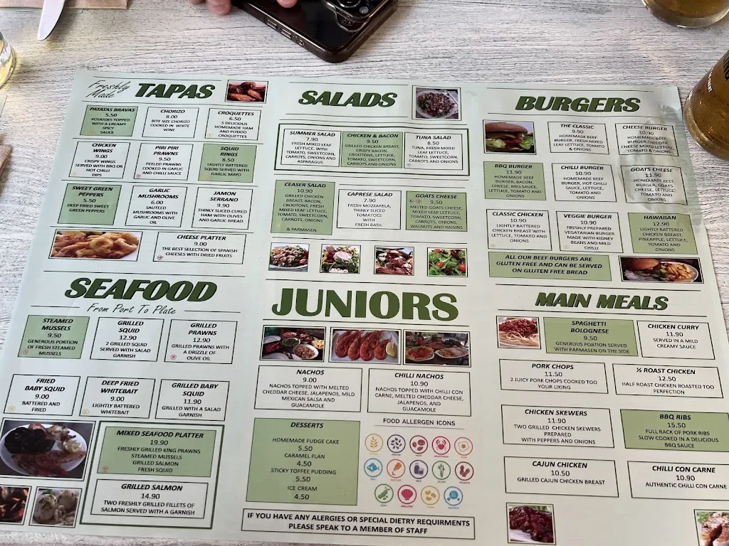 Menu_Junior tapas Bar_Cambrils_image_1