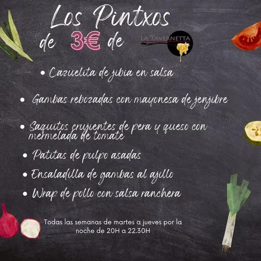 Menu_Restaurante La Tavernetta_Ejido El_image_2