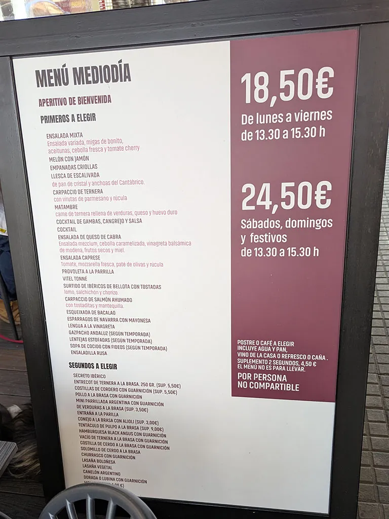 Menu_Malbec Restaurante Asador Argentino en Cambrils_Cambrils_image_1