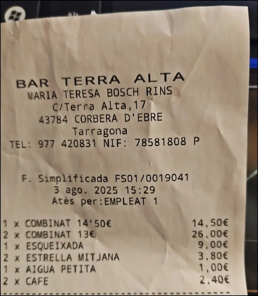 OSCAR (CHISPIS)_Bar Terra Alta_Corbera dEbre_recensione