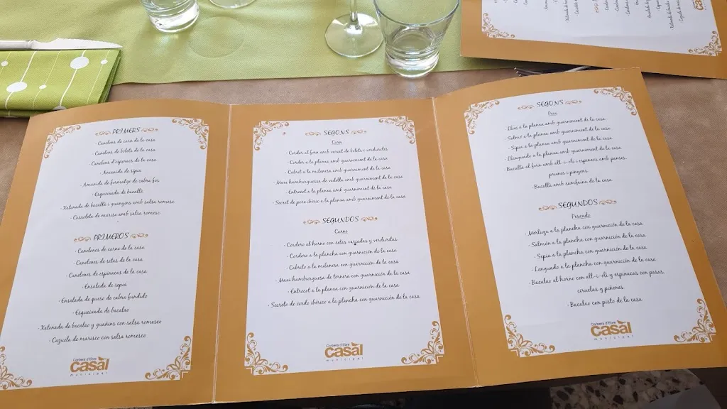 Menu_Bar Restaurant Casal_Corbera dEbre_image_3