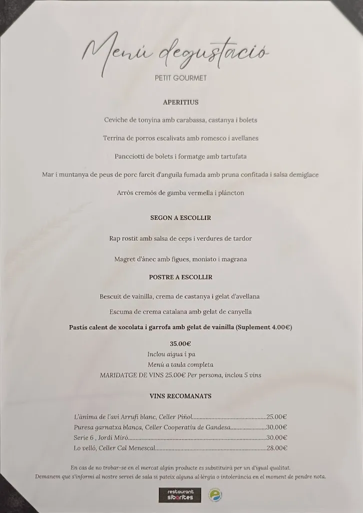 Menu_Restaurant Sibarites_Corbera dEbre_image_2