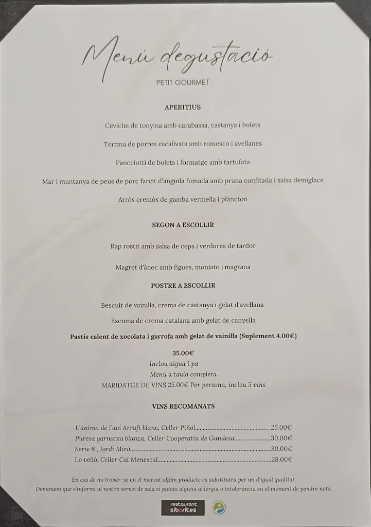 Menu_Restaurant Sibarites_Corbera dEbre_image_3
