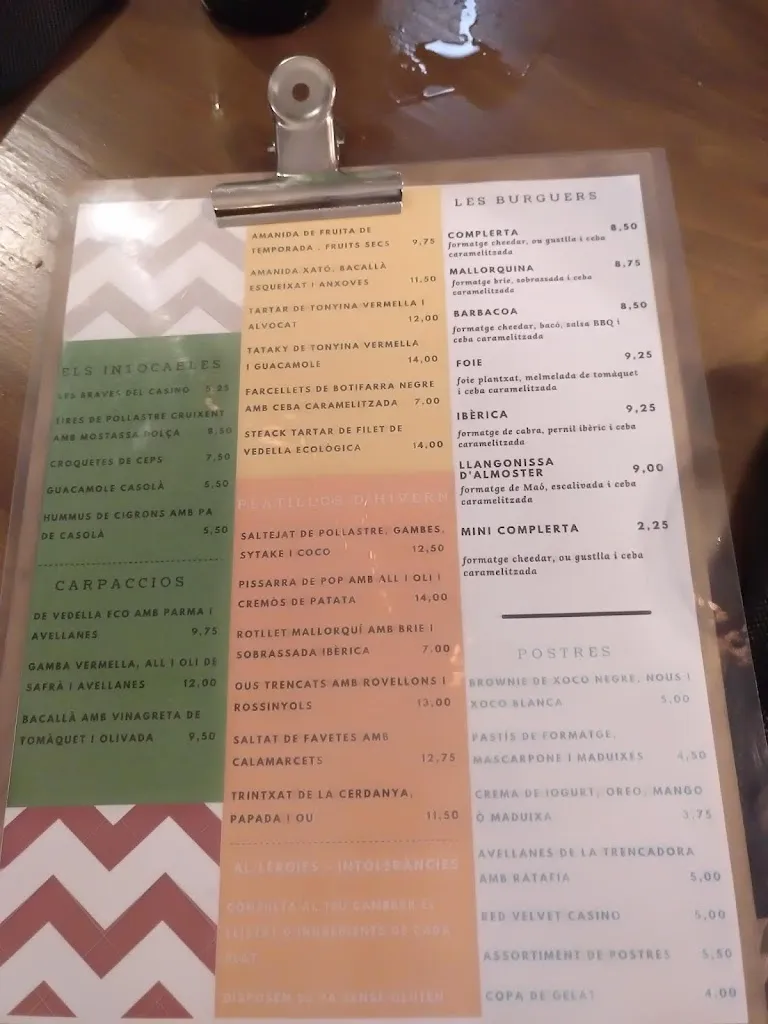 Menu_El Casino Constantí_Constantí_image_2