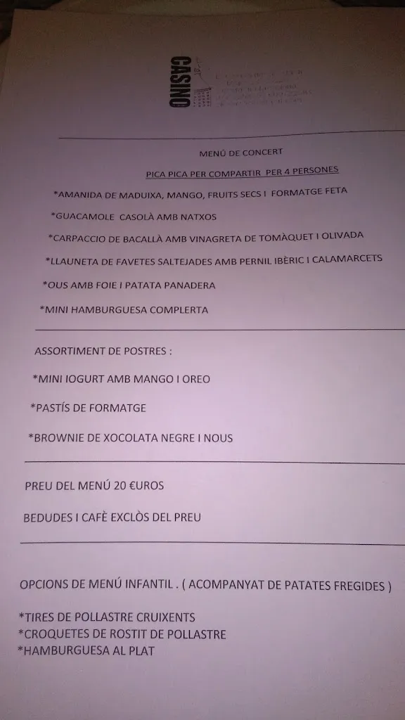 Menu_El Casino Constantí_Constantí_image_3