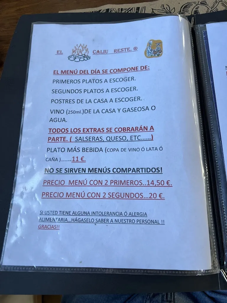 Menu_Restaurant El Caliu_Constantí_image_1
