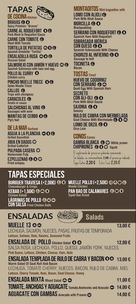 Menu_RESTAURANTE MUELLE TRECE ALMERIMAR_Ejido El_immagine_1