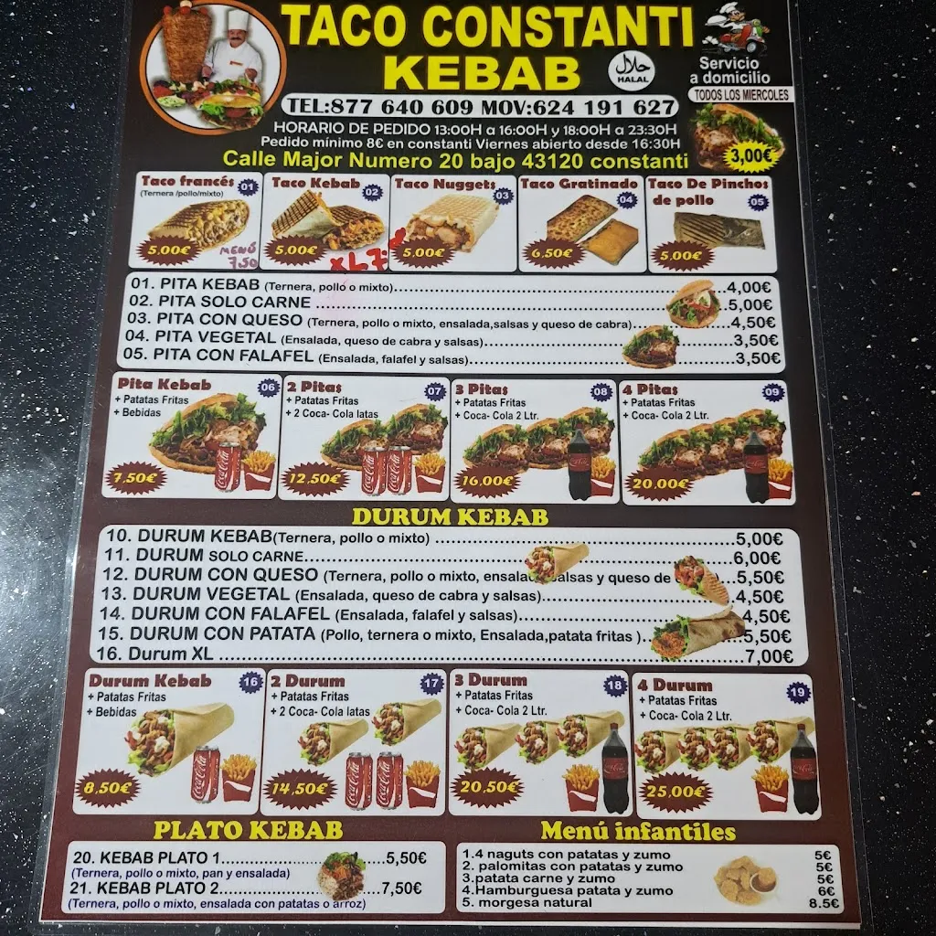 Constanti kebab restaurant in Constantí