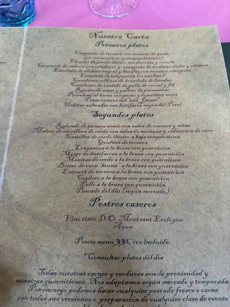 Menu_Porta del Priorat Restaurant_Cornudella de Montsant_image_2