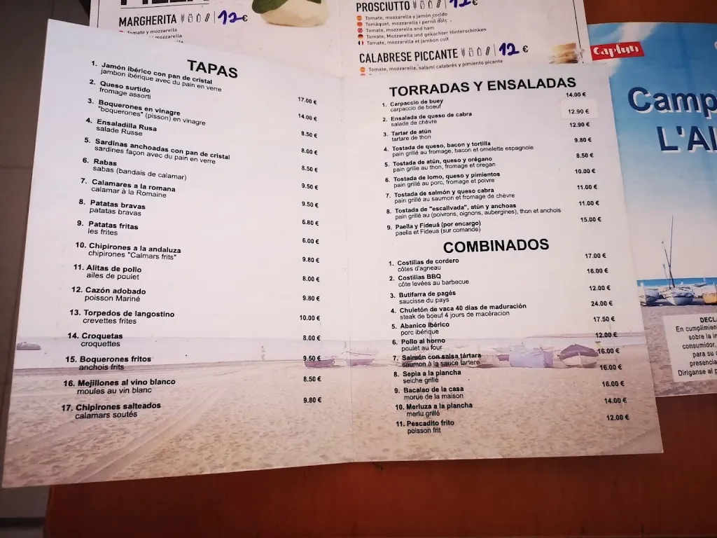 Menu_Capfun camping restaurant_Creixell_image_2