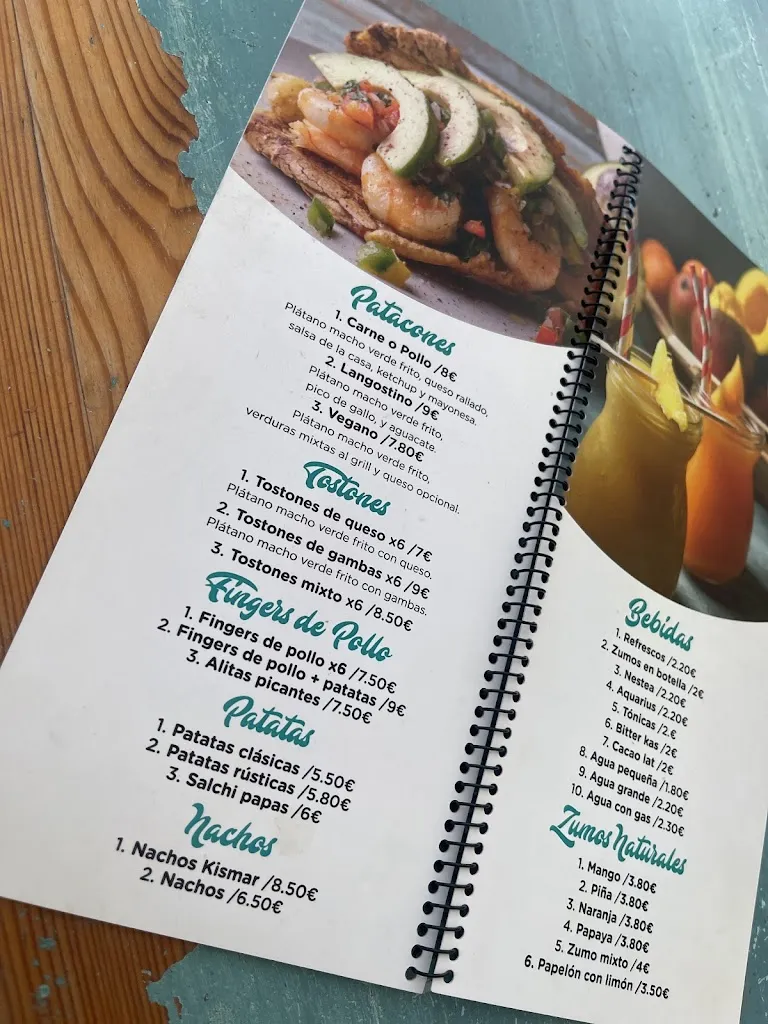 Menu_Kismar amb gust llatí_Cunit_image_2