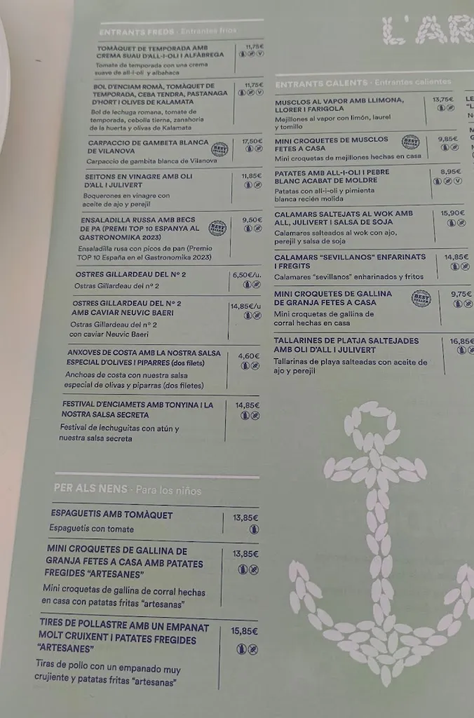 Menu_L'Arrosseria de Cunit_Cunit_image_4