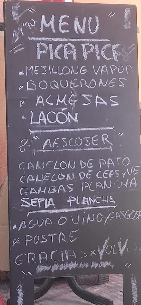 Menü_VOLVER TAPAS Y MARISCO_Cunit_Bild_1