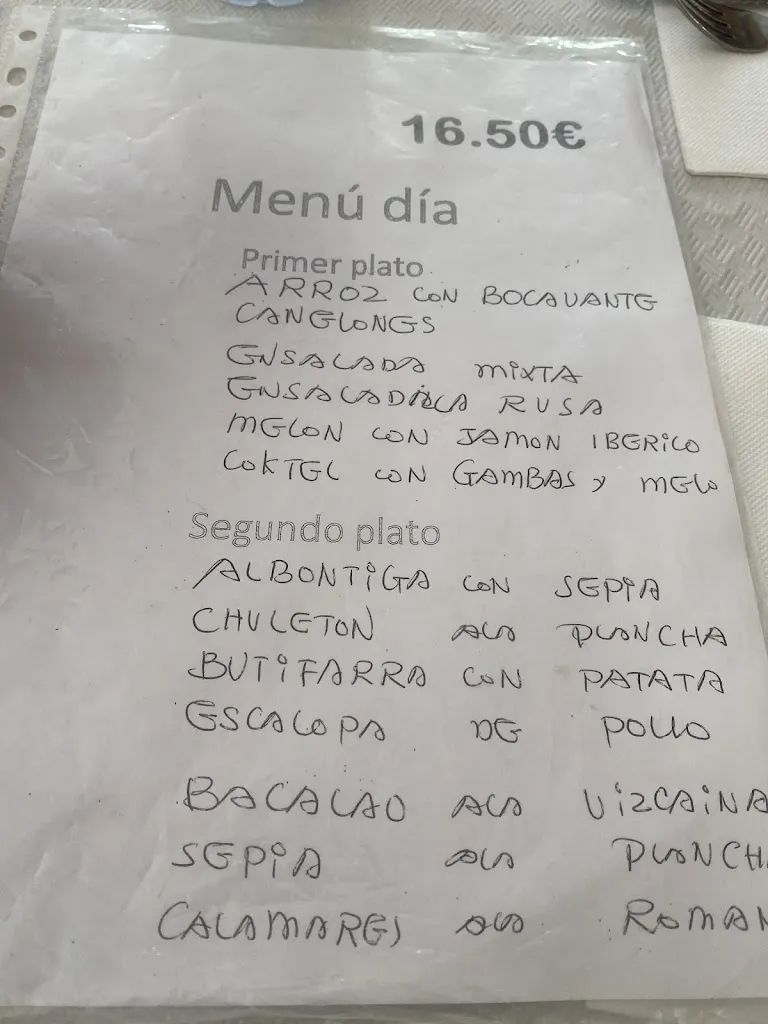 Menu_Restaurant las Rejas Cunit_Cunit_image_1