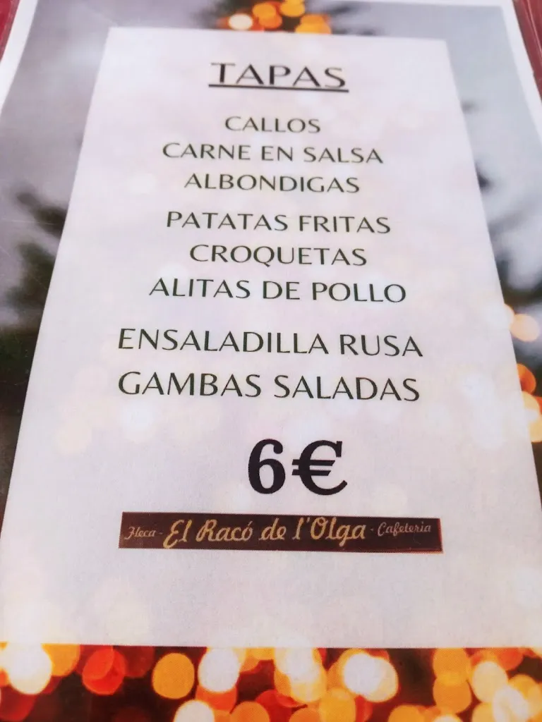 Menu_El Racó de l'Olga_Cunit_image_1