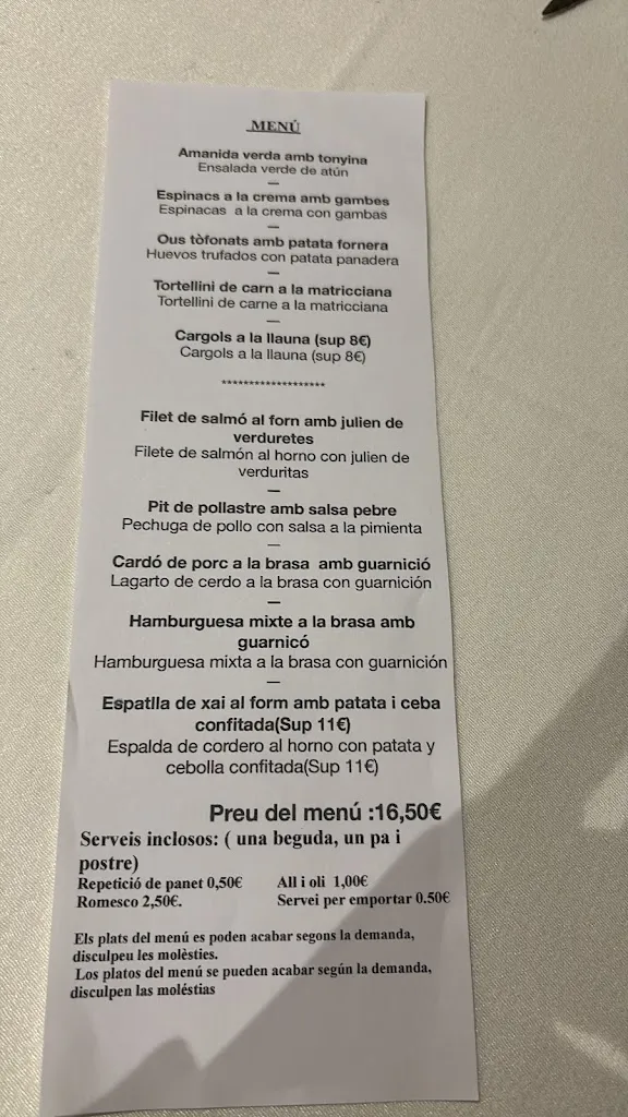 Menu_Art Restaurant_Espluga de Francolí_image_1