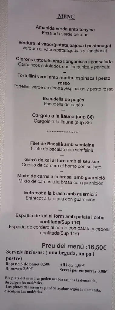 Menu_Art Restaurant_Espluga de Francolí_image_4