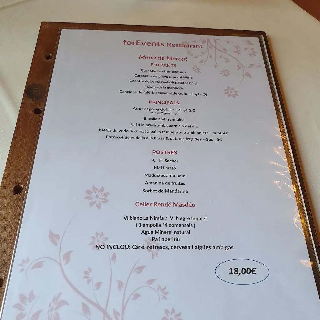 Menu_Càtering & Restaurant forEvents_Espluga de Francolí_image_1