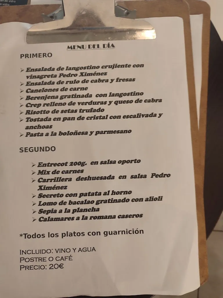 Menu_Bar Restaurant La Plaça_Espluga de Francolí_image_4