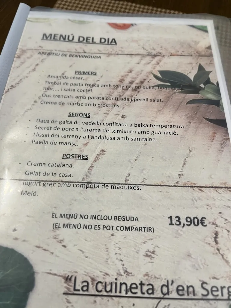Menu_La Cuineta d'en Sergi_Deltebre_image_1