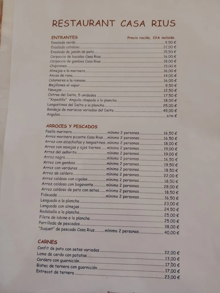 Menu_Restaurant Casa Rius_Deltebre_image_1