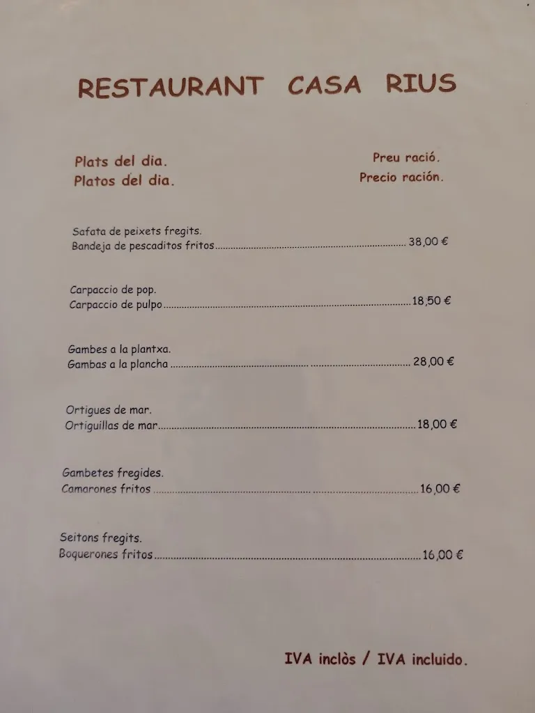 Menu_Restaurant Casa Rius_Deltebre_image_2