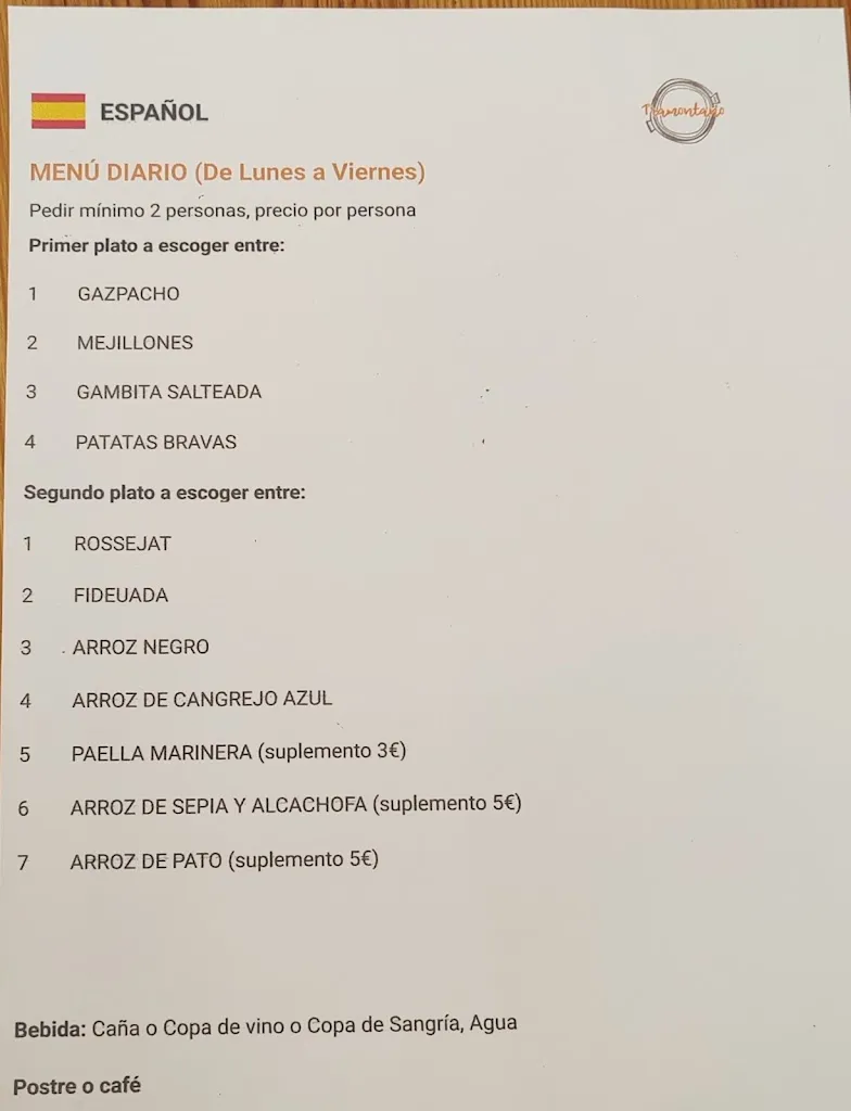 Menu_Restaurant Tramontano_Deltebre_image_2
