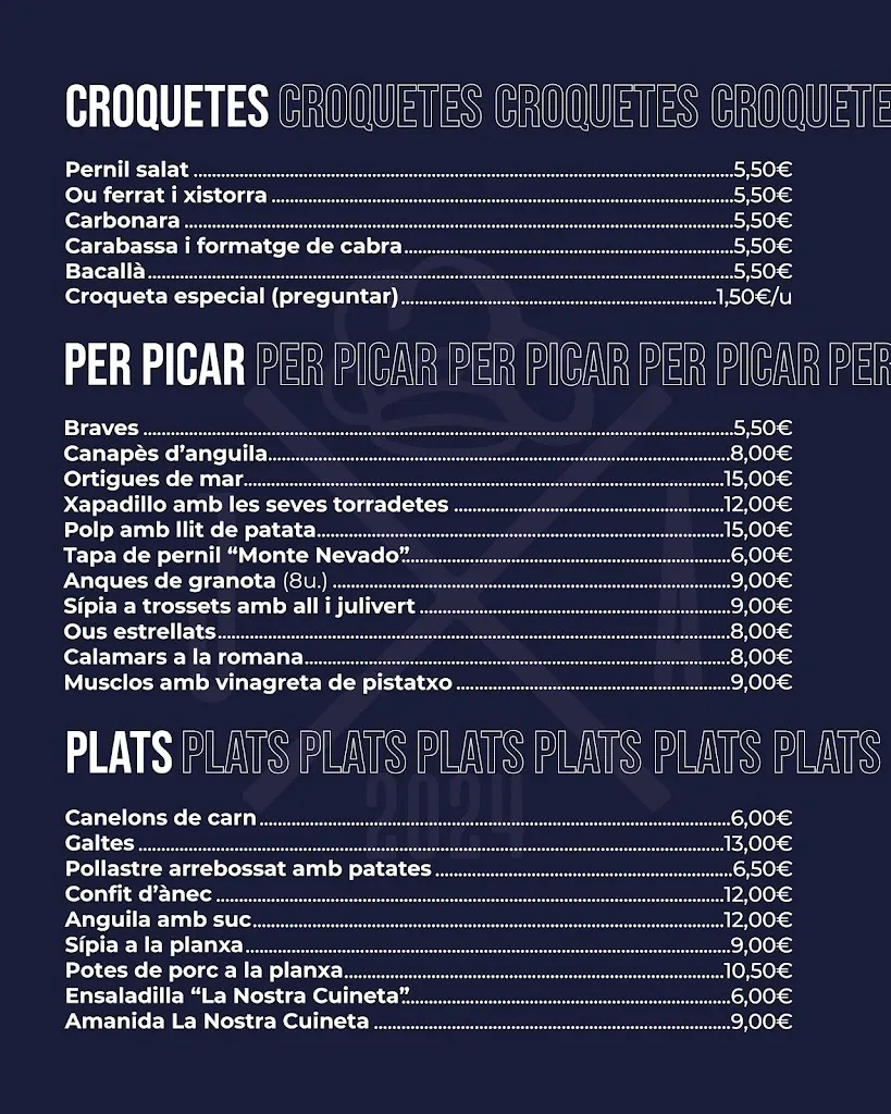 Menu_La Nostra Cuineta_Deltebre_image_1