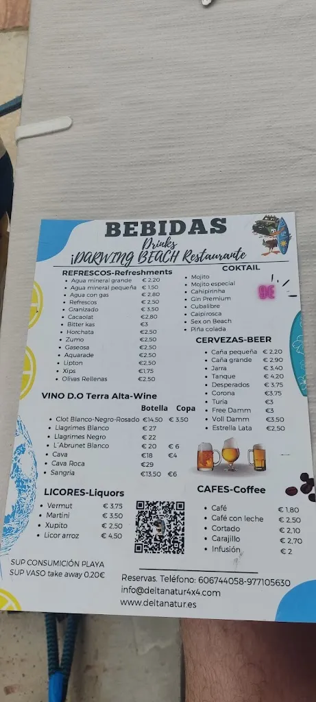 Menu_Darwing Beach- Deltanatur_Deltebre_immagine_2