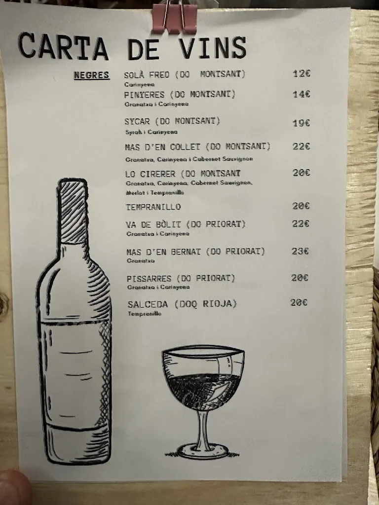 Menu_RESTAURANT LA QUARTERA_Falset_image_4