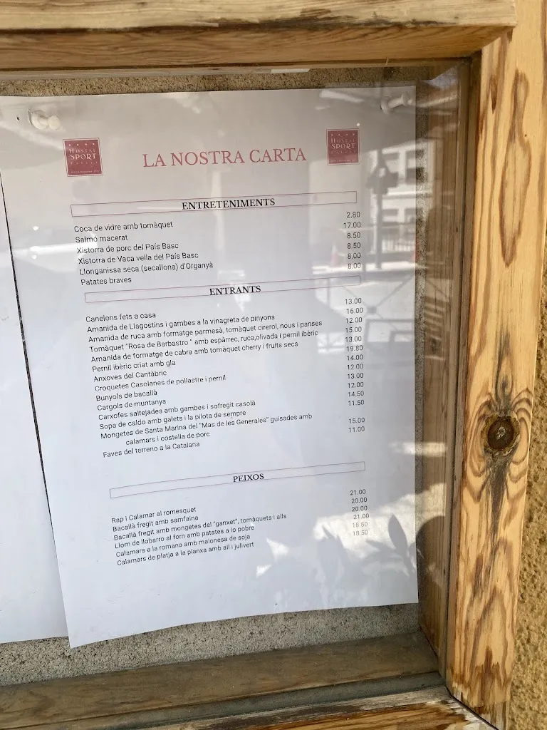 Menu_Restaurant Hostal Sport_Falset_image_1