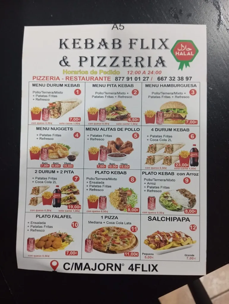Menü_KEBAB FLIX PIZZERIA_Flix_Bild_3