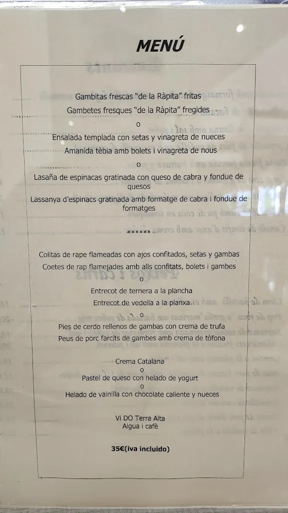 Menu_Hotel Piqué_Gandesa_image_3