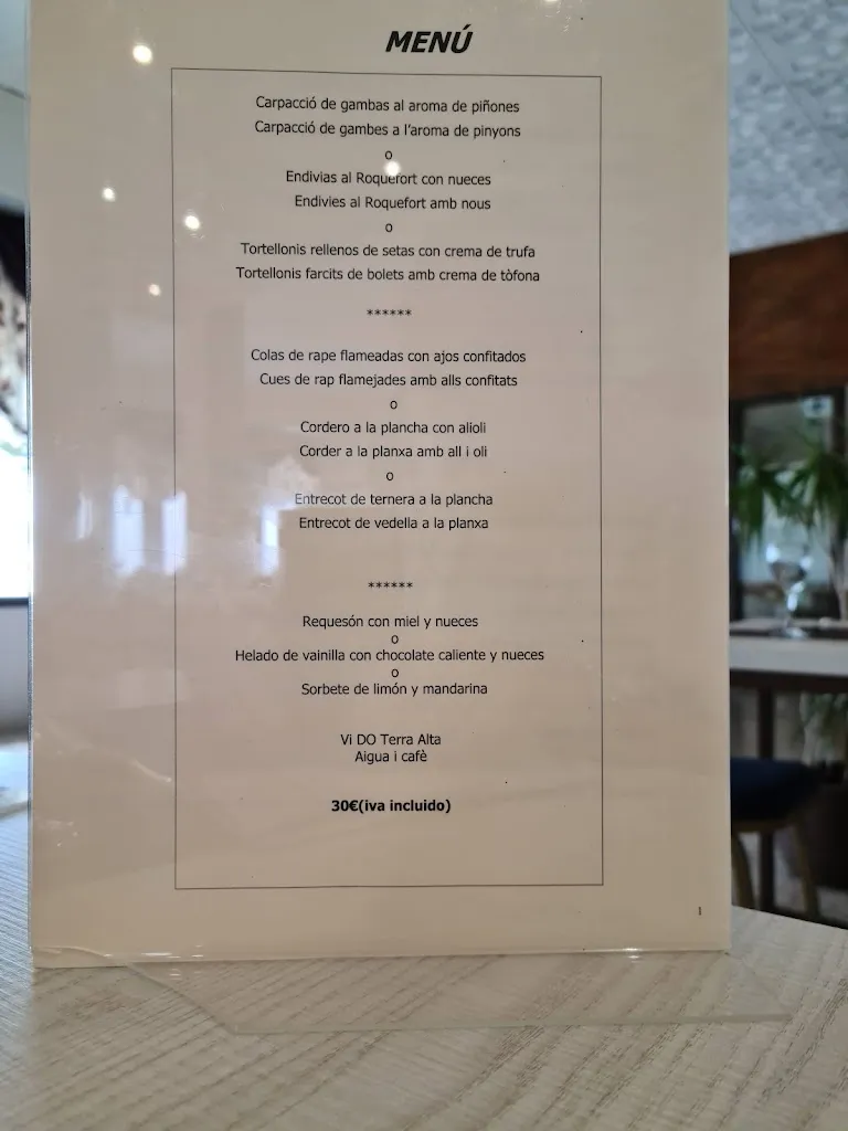 Menu_Hotel Piqué_Gandesa_image_4