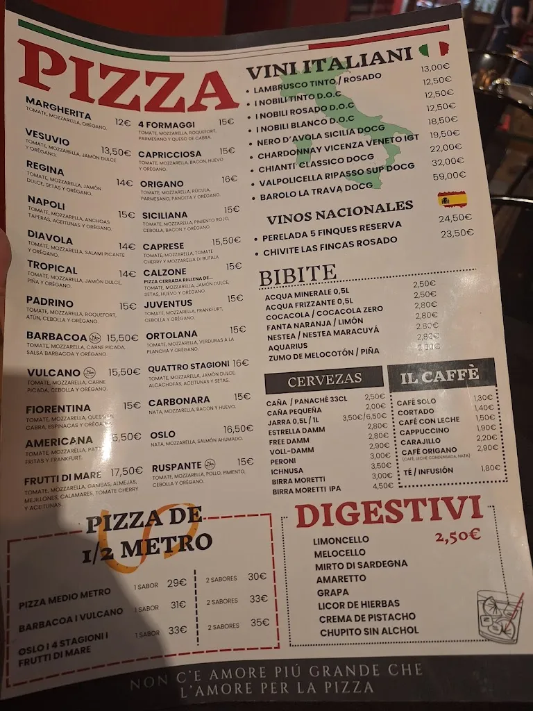 Menu_ORIGANO - Ristorante/Pizzeria_Figuera_image_4