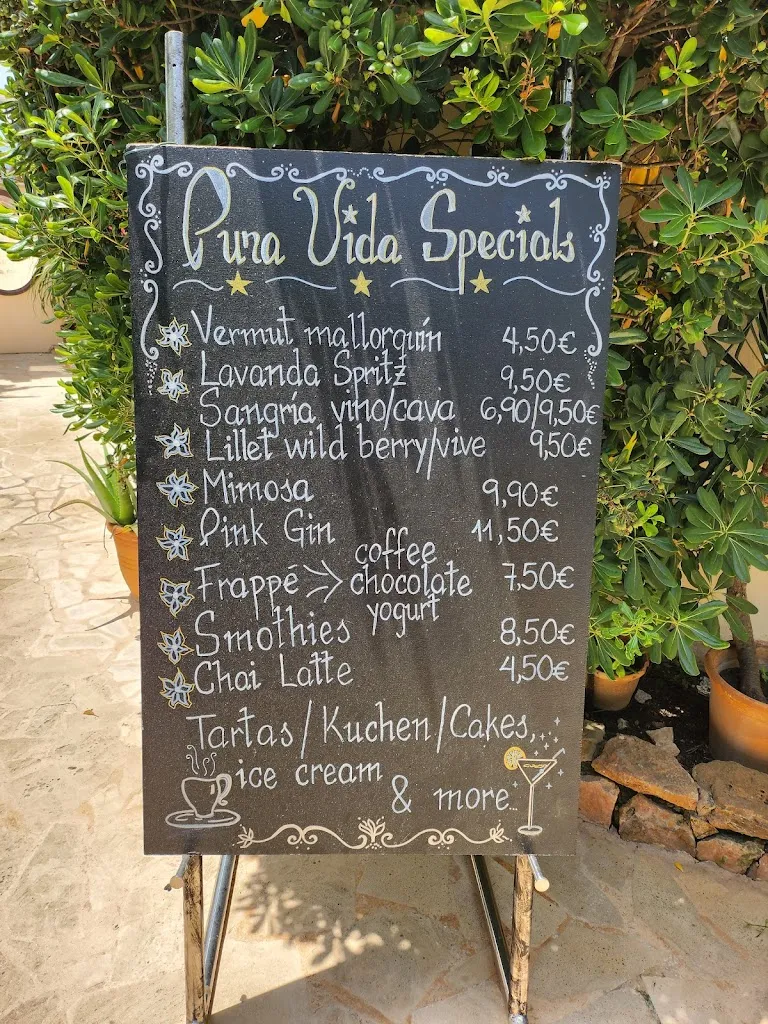 Menu_Restaurante Pura Vida Mallorca_Figuera_immagine_1