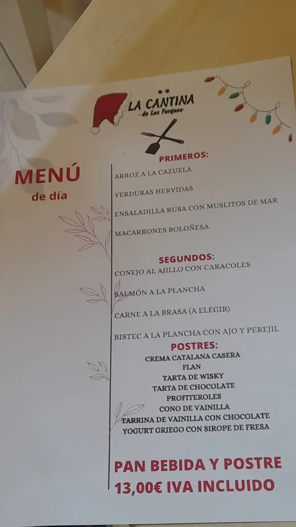 Menu_La Cantina Les Forques | Restaurant Figueres_Figuera_image_2